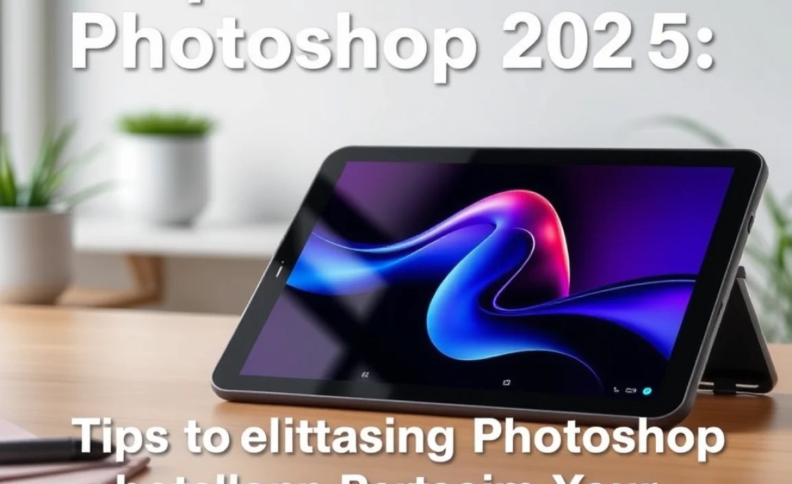 Tips for Optimizing Photoshop Performance on Your Tablet