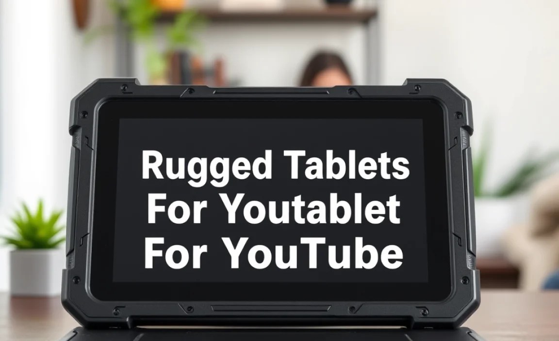Tips for Optimizing Your Rugged Tablet for YouTube