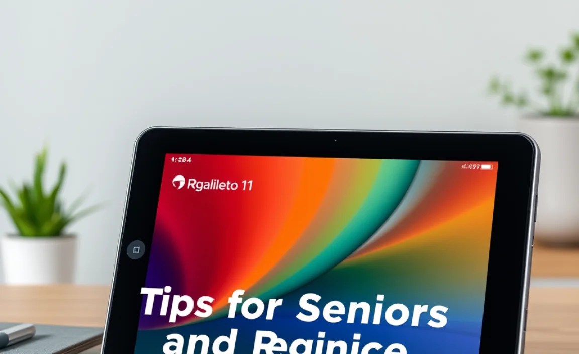 Tips for Seniors and Beginners
