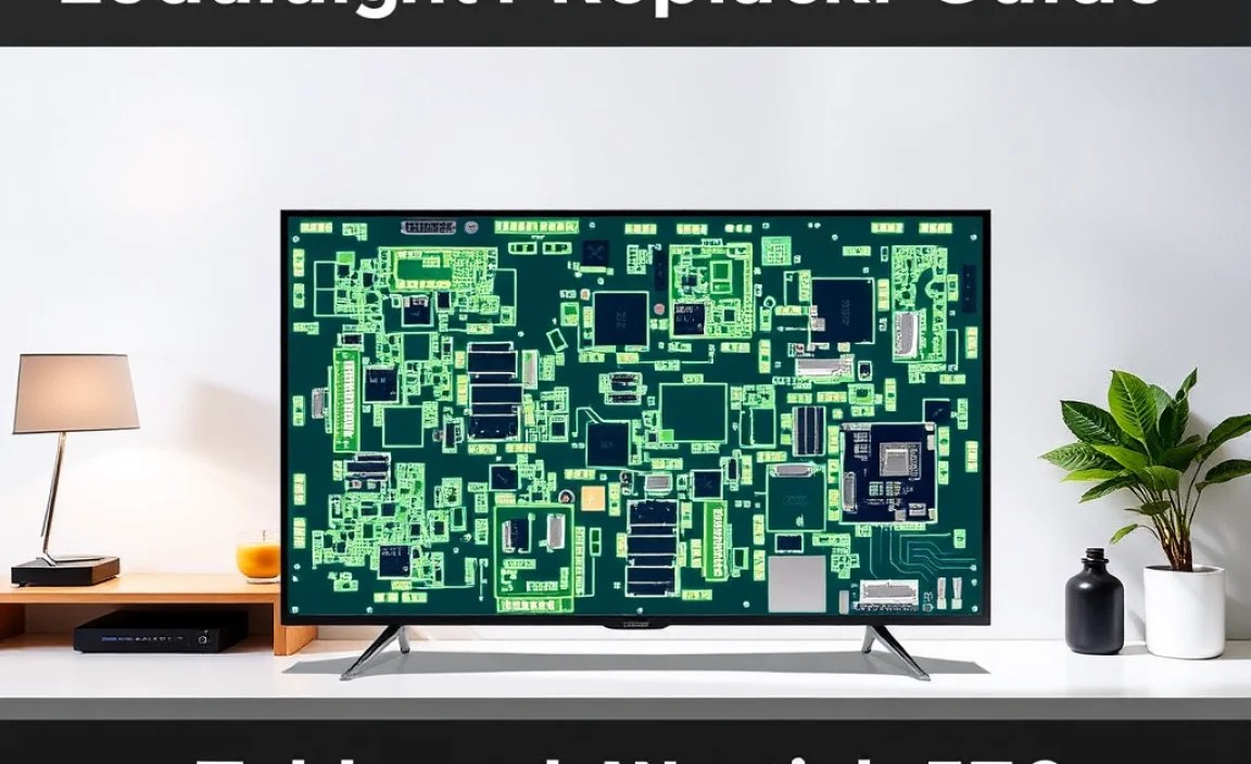 Tools and Materials Needed for Replacing the LED Backlight