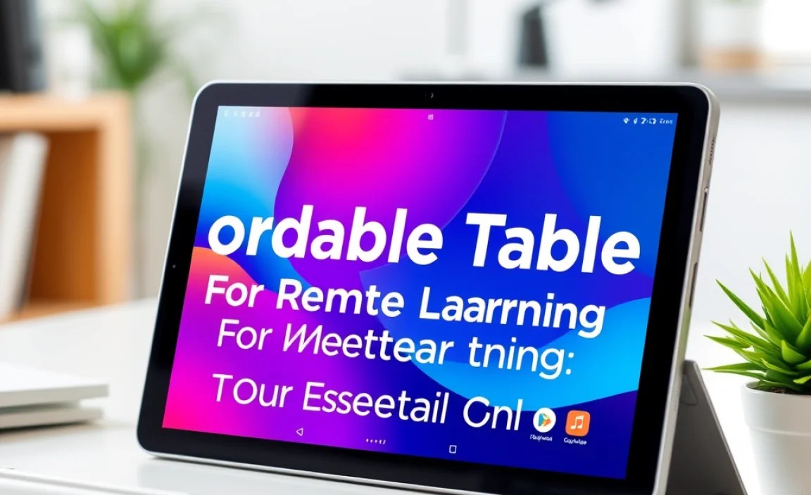 Top Affordable Tablet Categories for Remote Learning