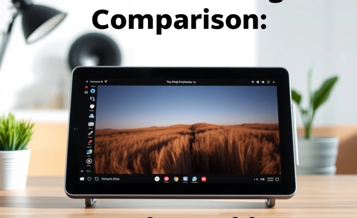 Top Budget Tablets for Video Editing Comparison