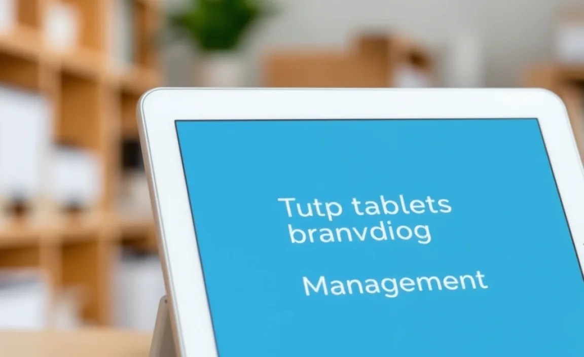 Top Durable Tablet Brands for Inventory Management