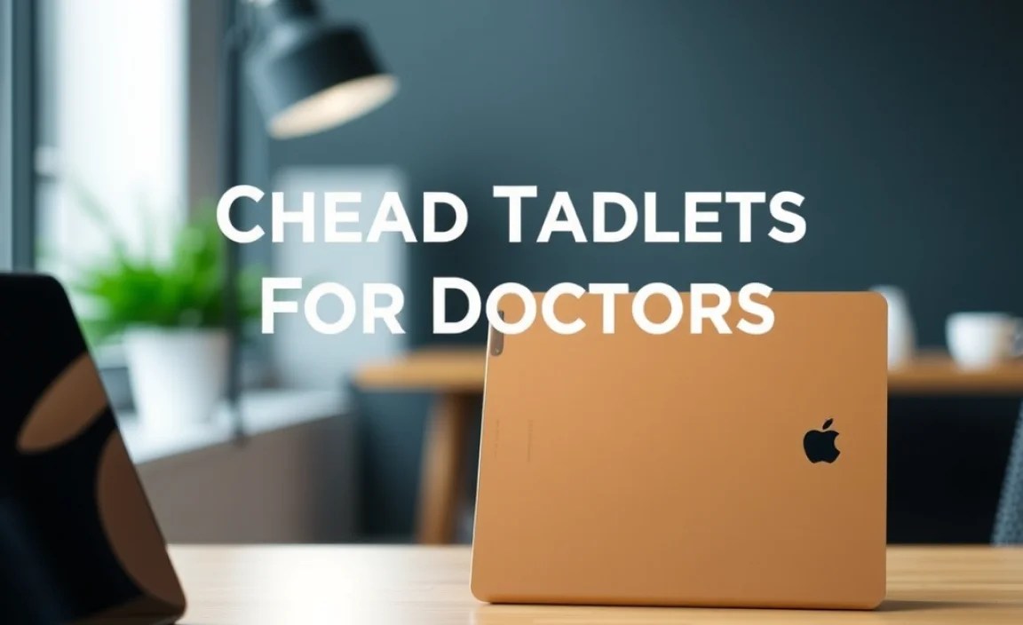 Top Picks: Budget-Friendly Tablets for Doctors