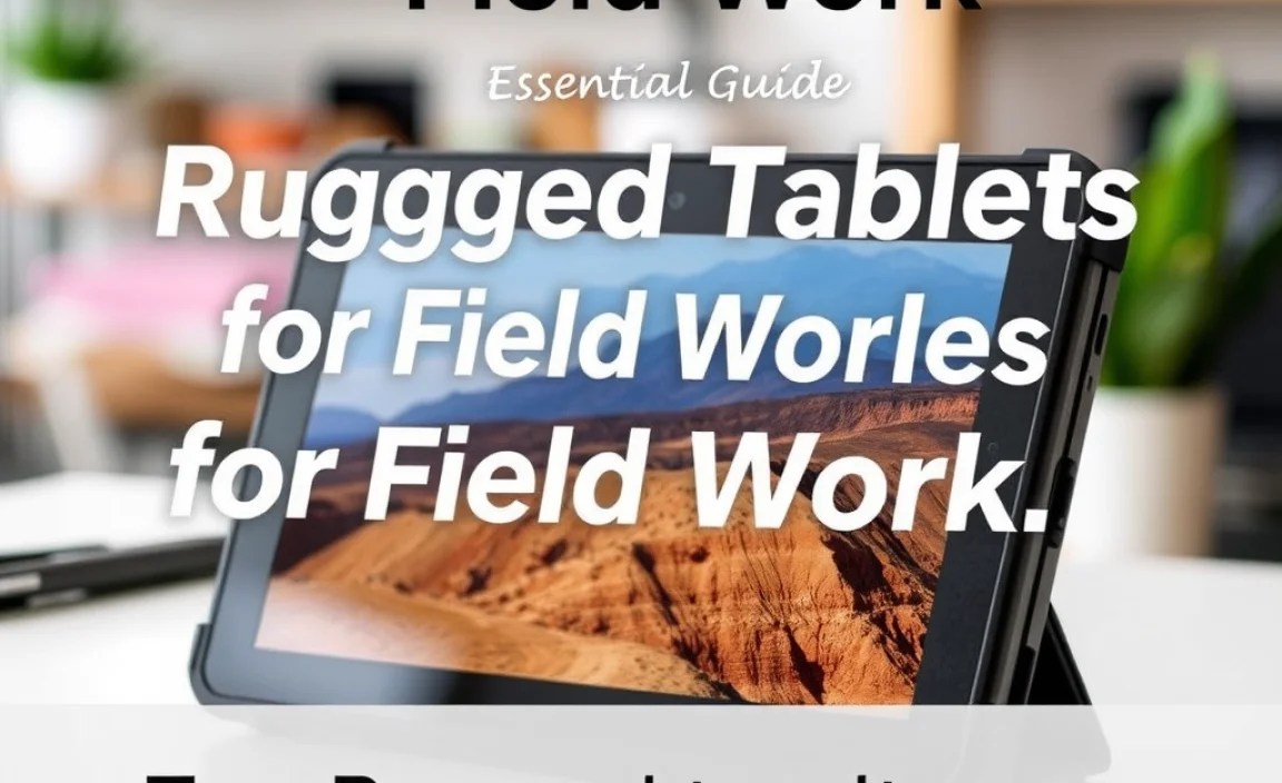 Top Rugged Tablets for Field Work: Our Recommendations