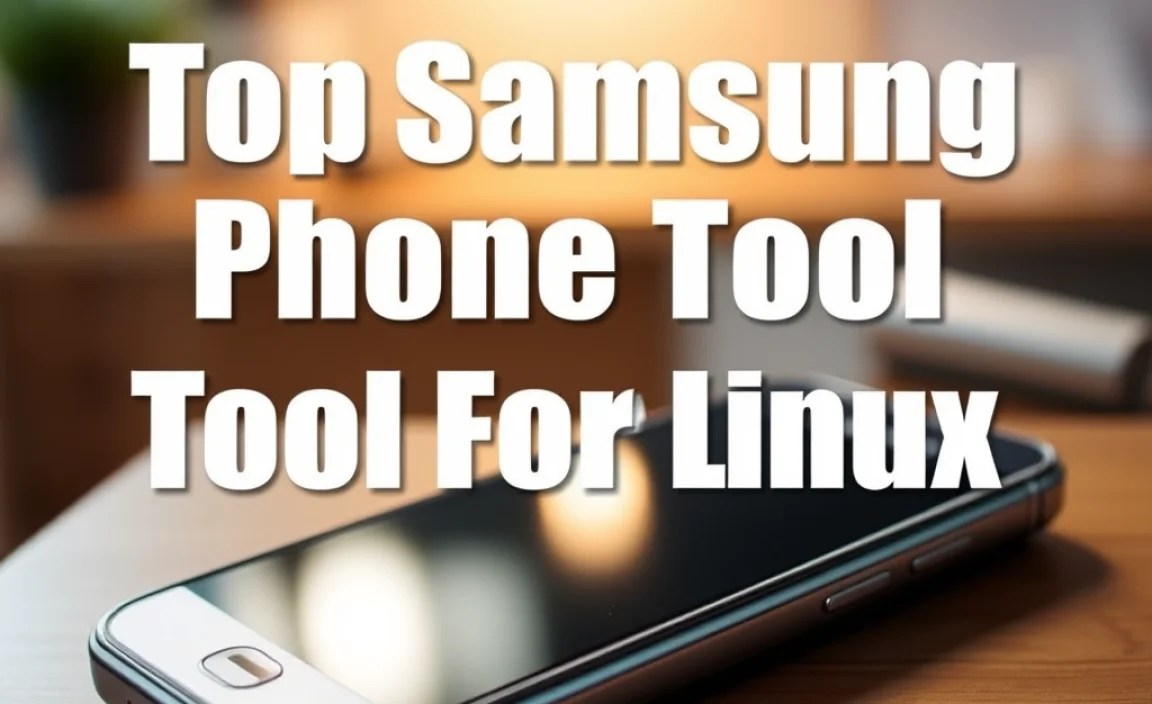 Top Samsung Phone Tools Compatible with Linux