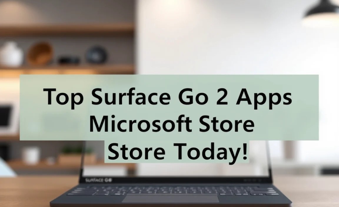 Top Surface Go 2 Apps on Microsoft Store Today!