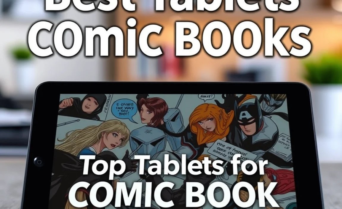 Top Tablets for Comic Book Enthusiasts (2024)