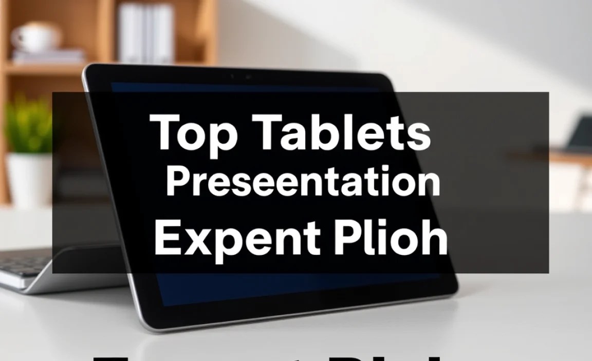 Top Tablets For Presentations: Expert Picks