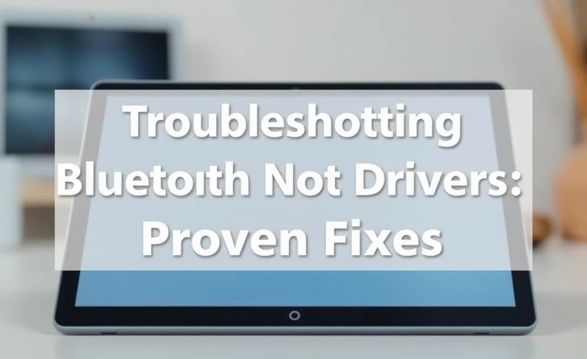 Troubleshooting Bluetooth Drivers