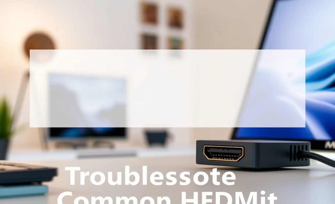 Troubleshooting Common HDMI Connection Issues