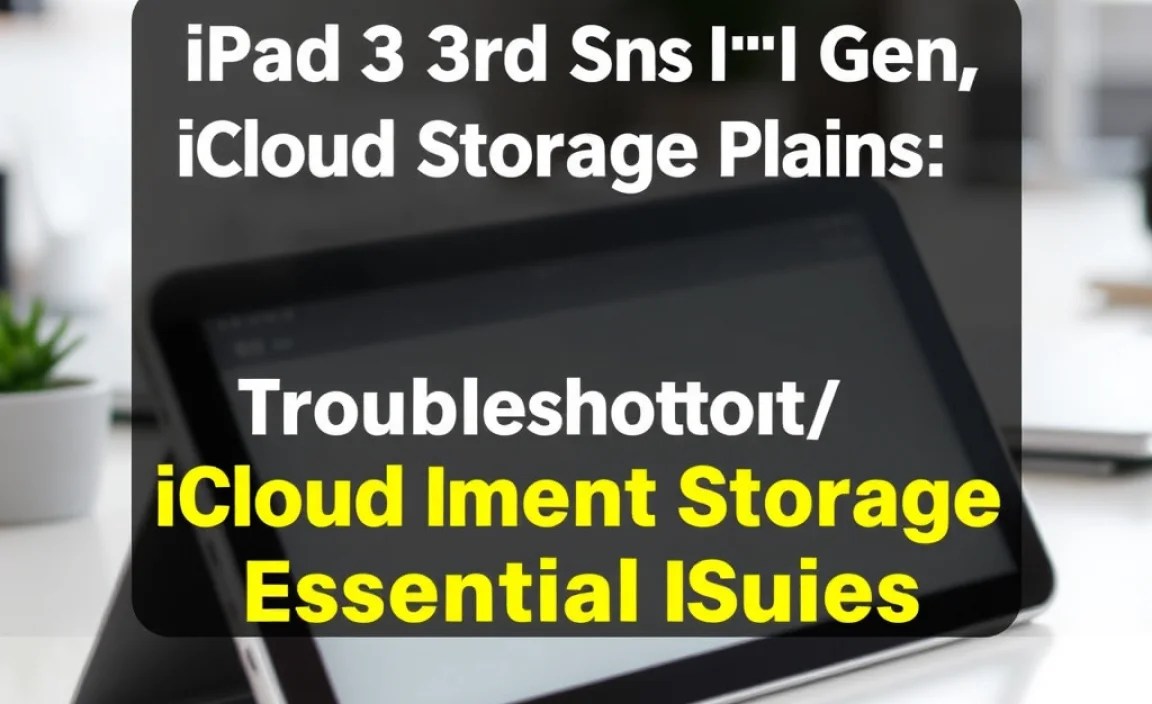 Troubleshooting Common iCloud Storage Issues