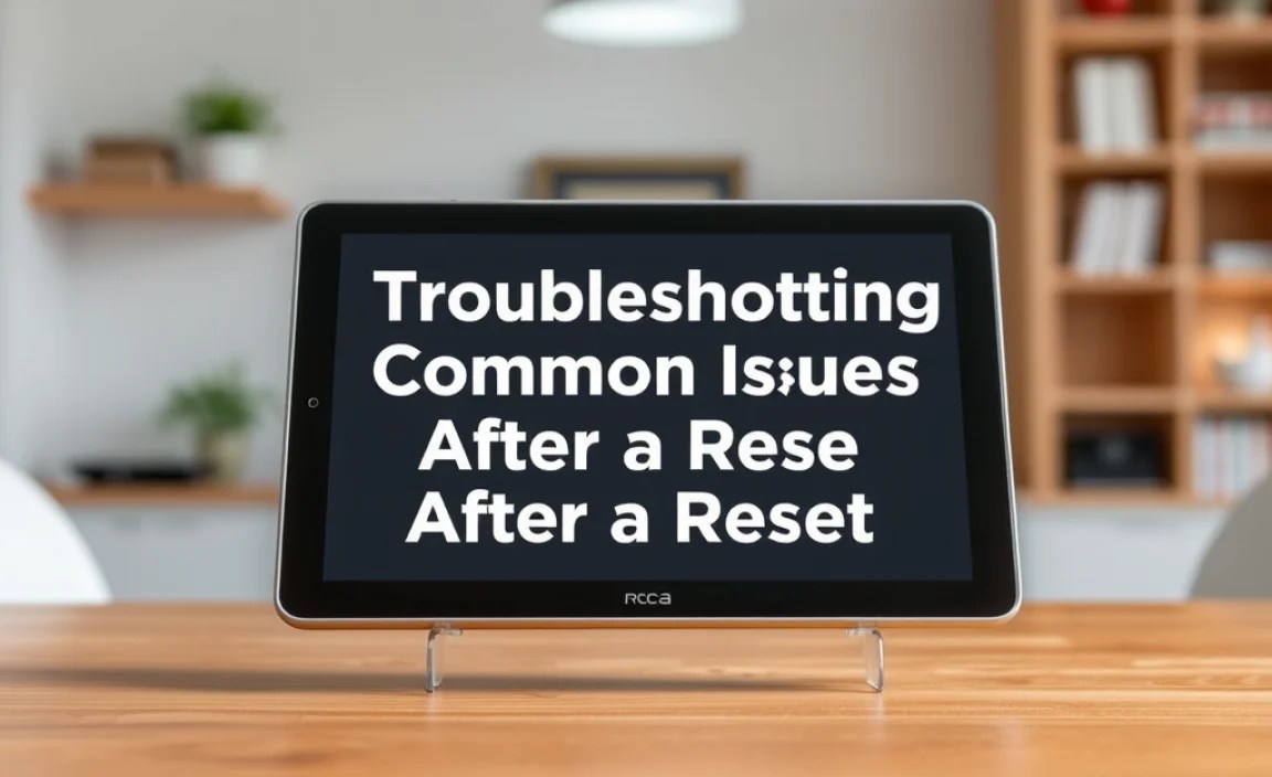 Troubleshooting Common Issues After a Reset