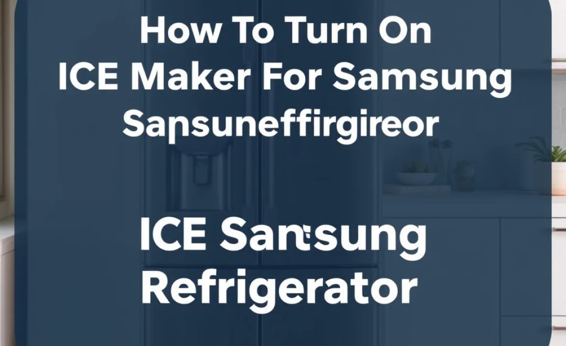 Troubleshooting Common Issues with Samsung Ice Makers
