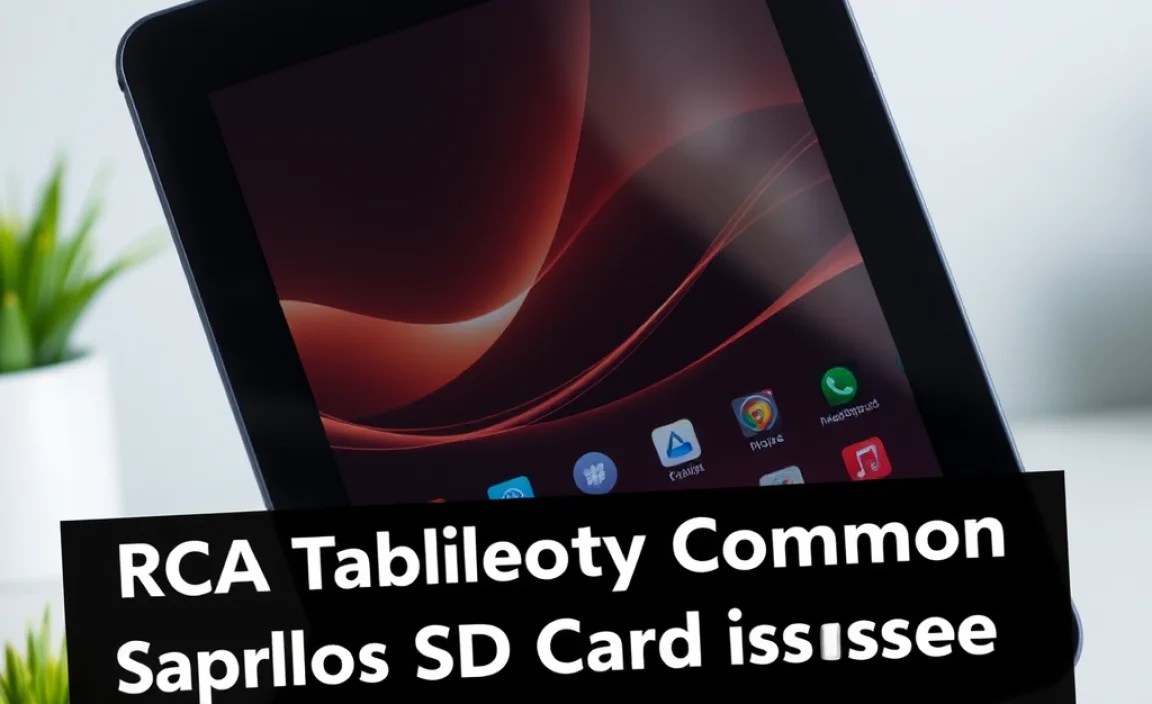 Troubleshooting Common SD Card Issues on RCA Tablets