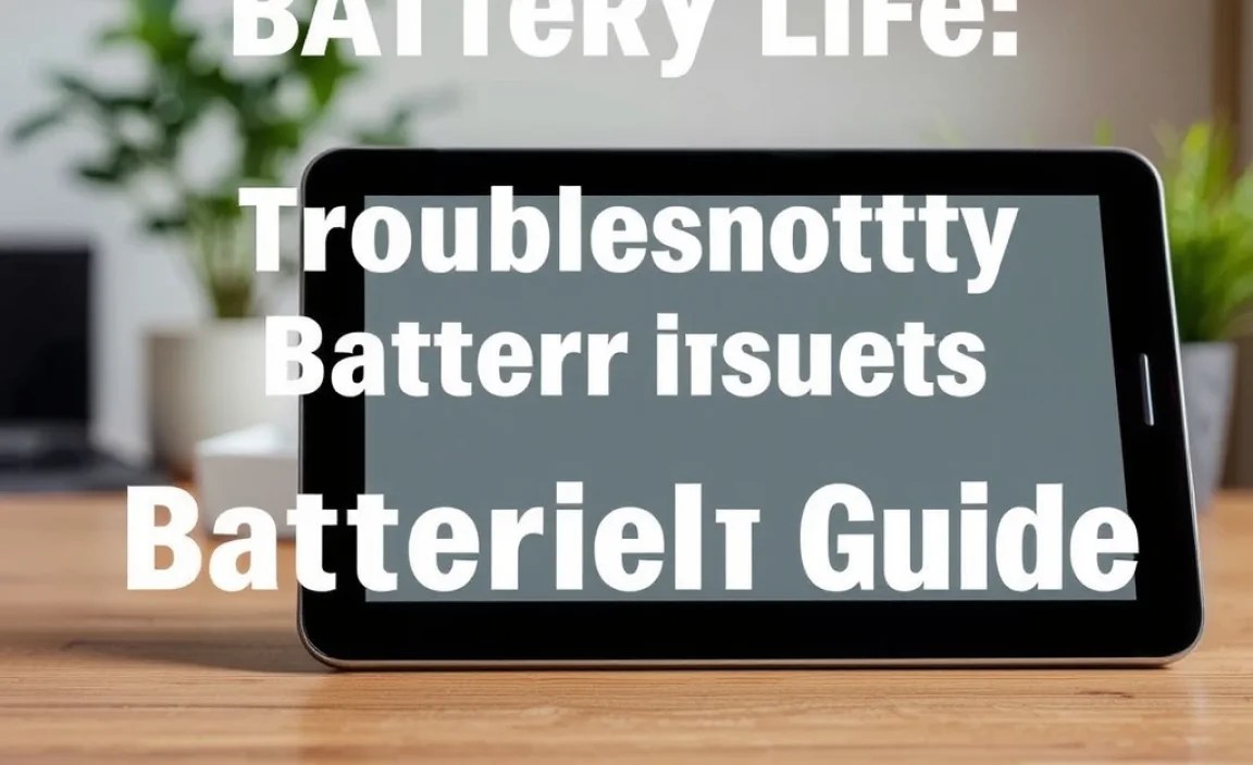 Troubleshooting Specific Battery Issues with Your RCA Tablet Apollo