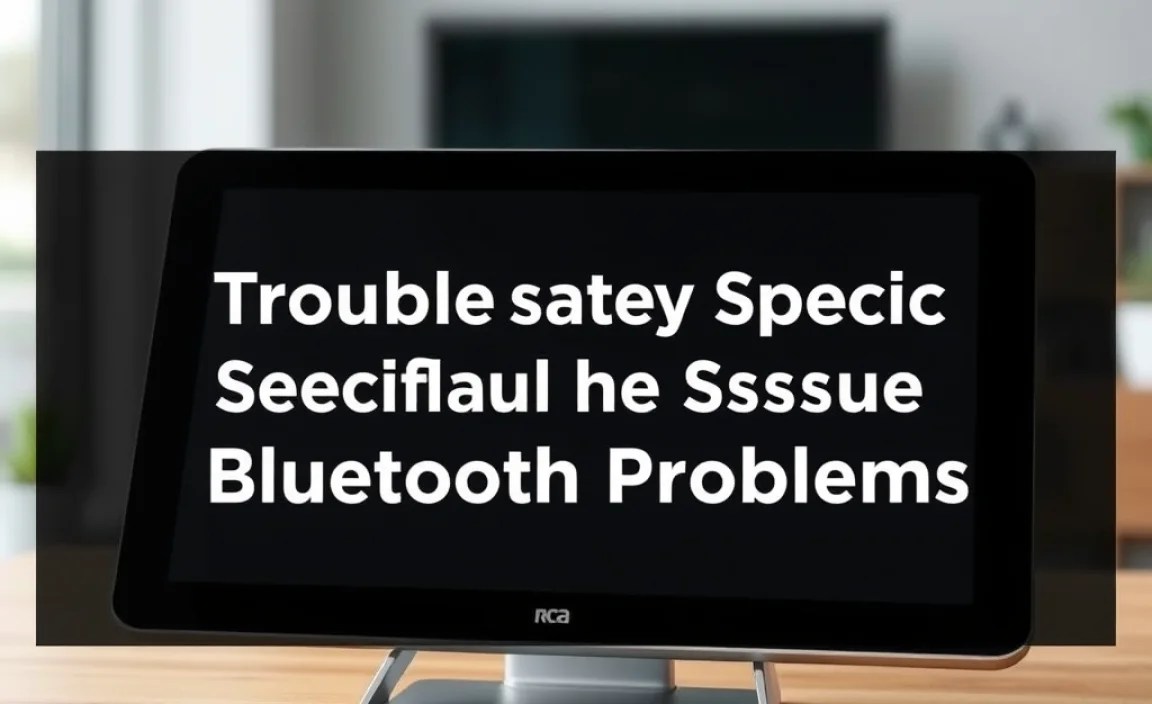Troubleshooting Specific Bluetooth Problems
