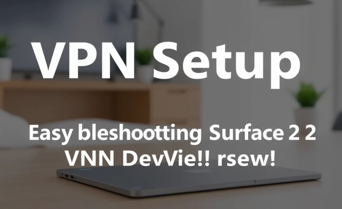 Troubleshooting Surface Go 2 VPN Issues