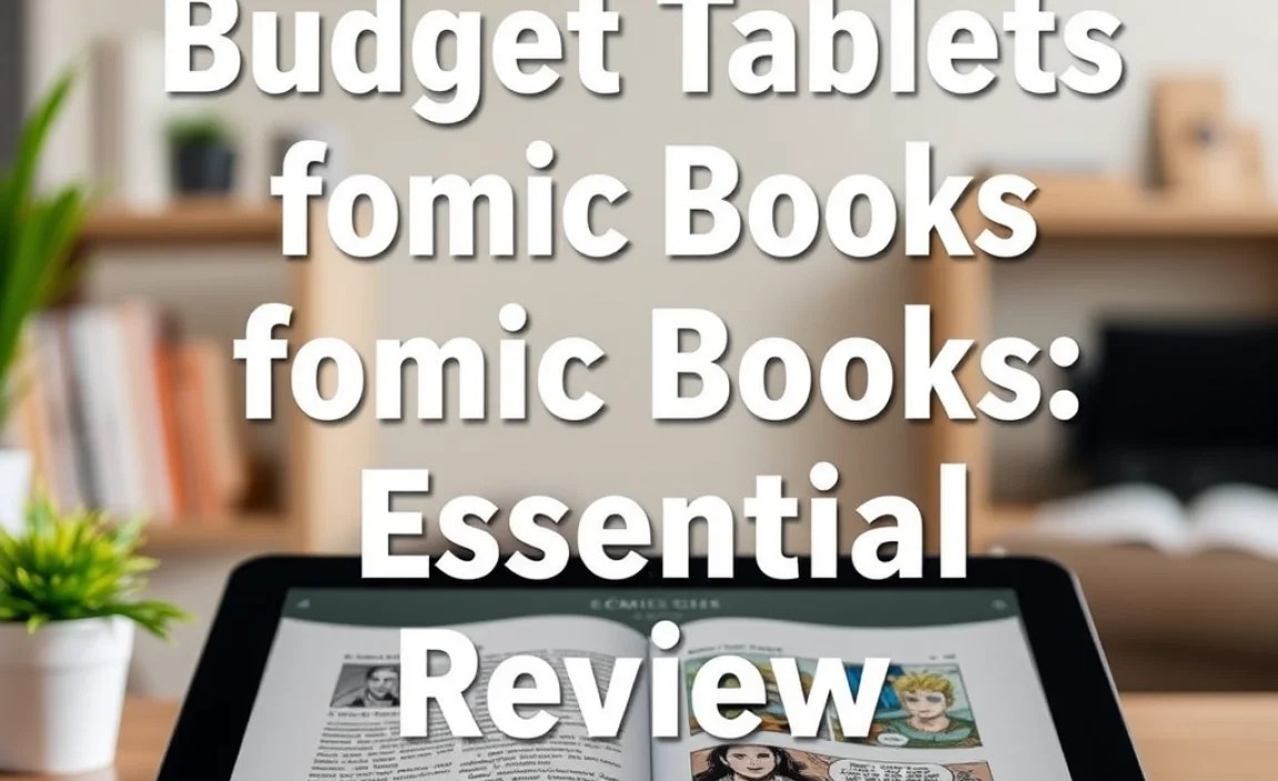 Understanding Key Specs for Comic Reading