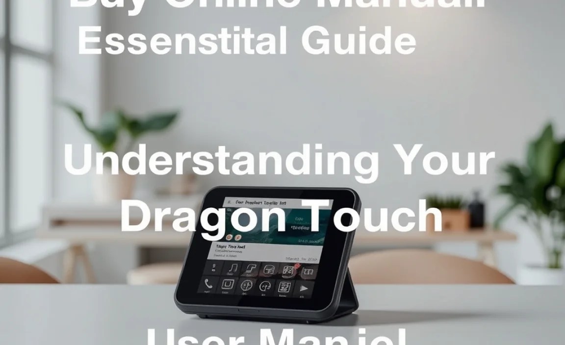 Understanding Your Dragon Touch S8 User Manual
