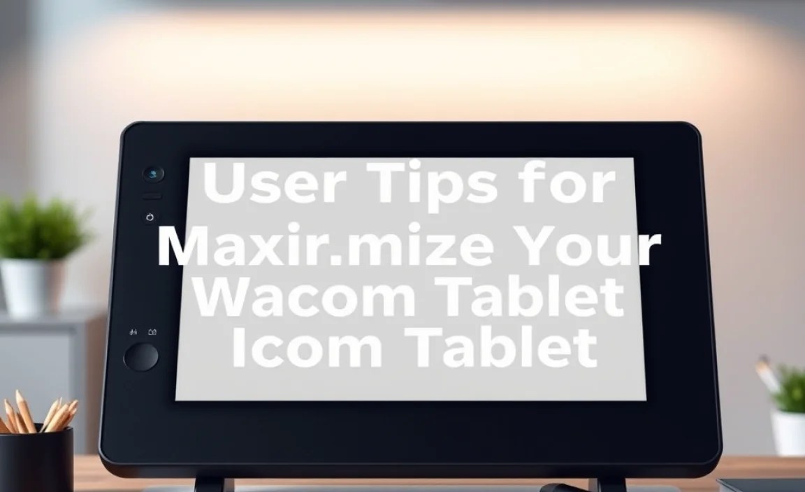 User Tips for Maximizing Your Wacom Tablet Experience