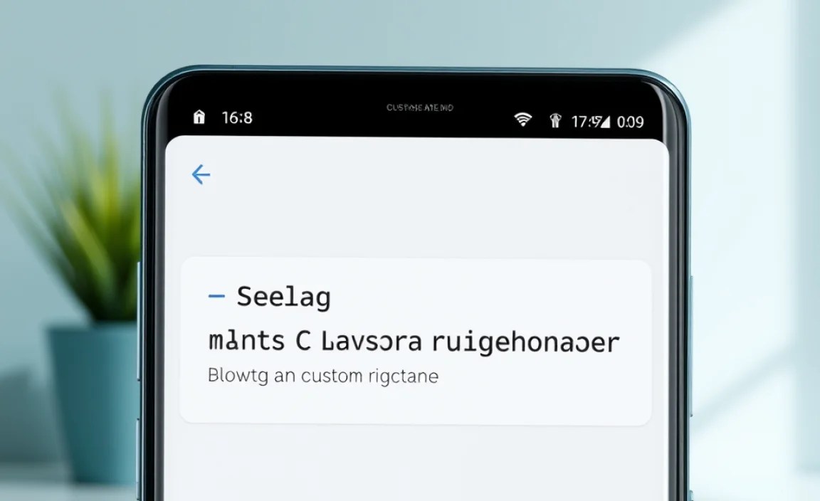 Using Built-in Sounds and Custom Ringtones