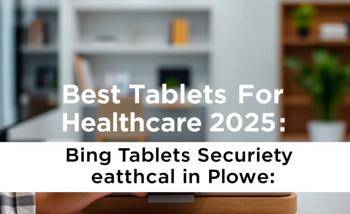 Using Tablets Securely in Healthcare
