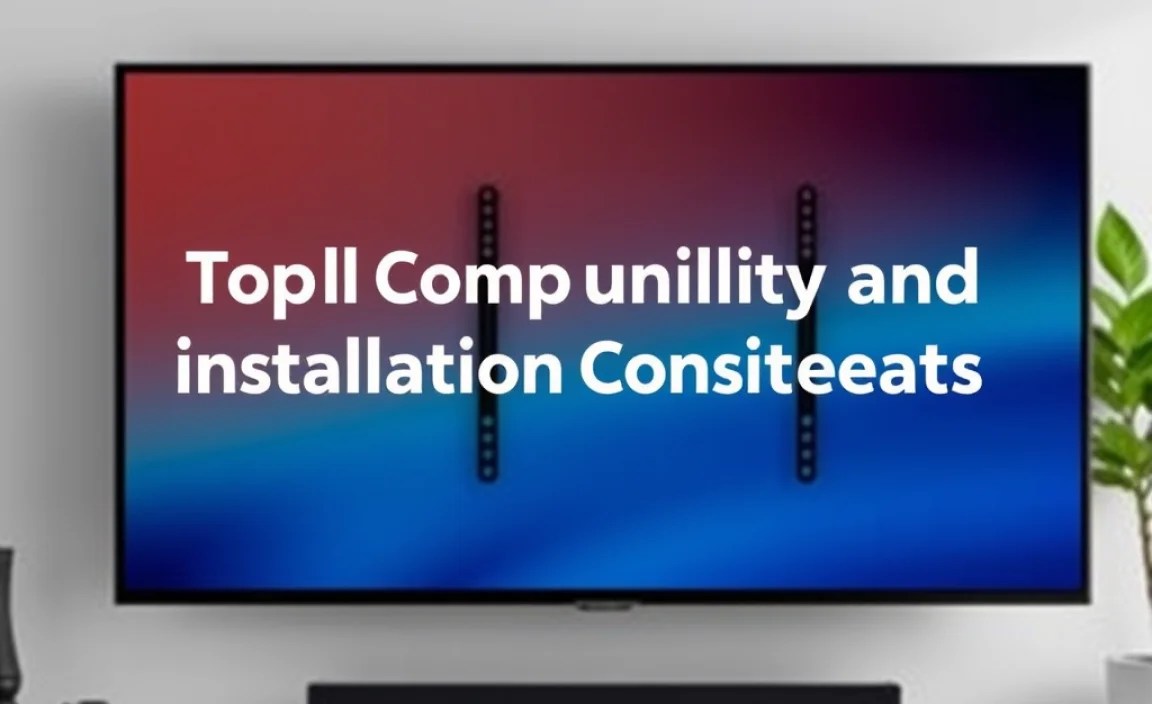 Wall Compatibility and Installation Considerations
