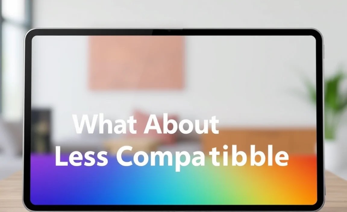 What About Less Compatible Apps?