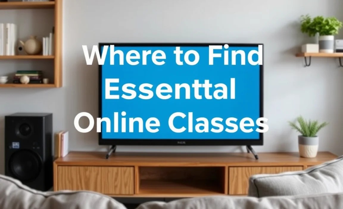 Where to Find Essential Online Classes