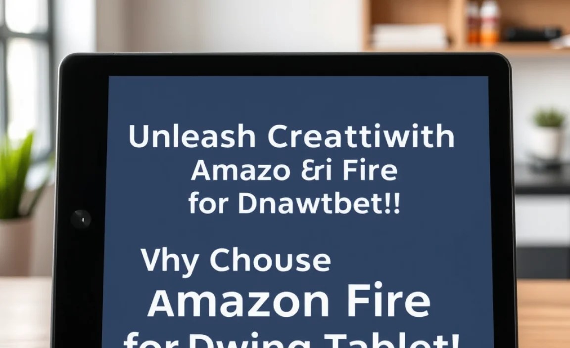 Why Choose Amazon Fire for Drawing