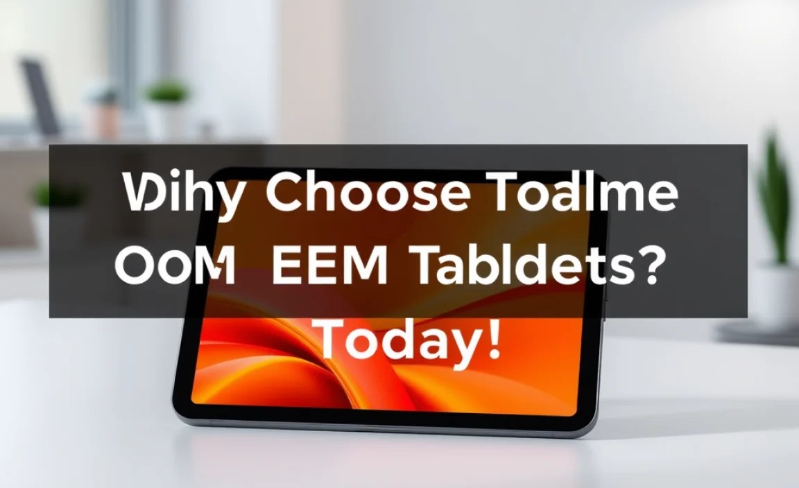 Why Choose Realme Tablets?