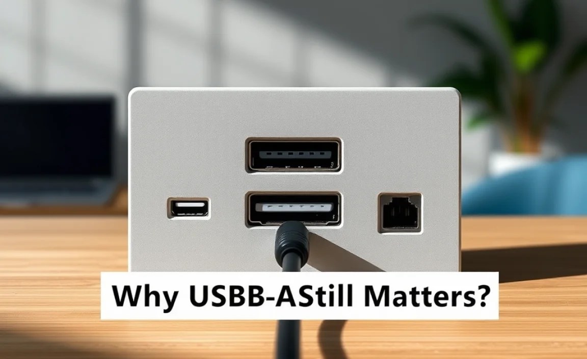 Why USB-A Still Matters