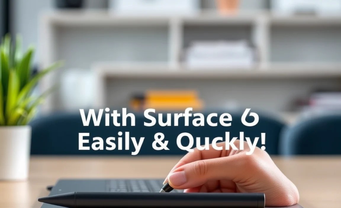 Writing And Note-Taking With Surface Pen