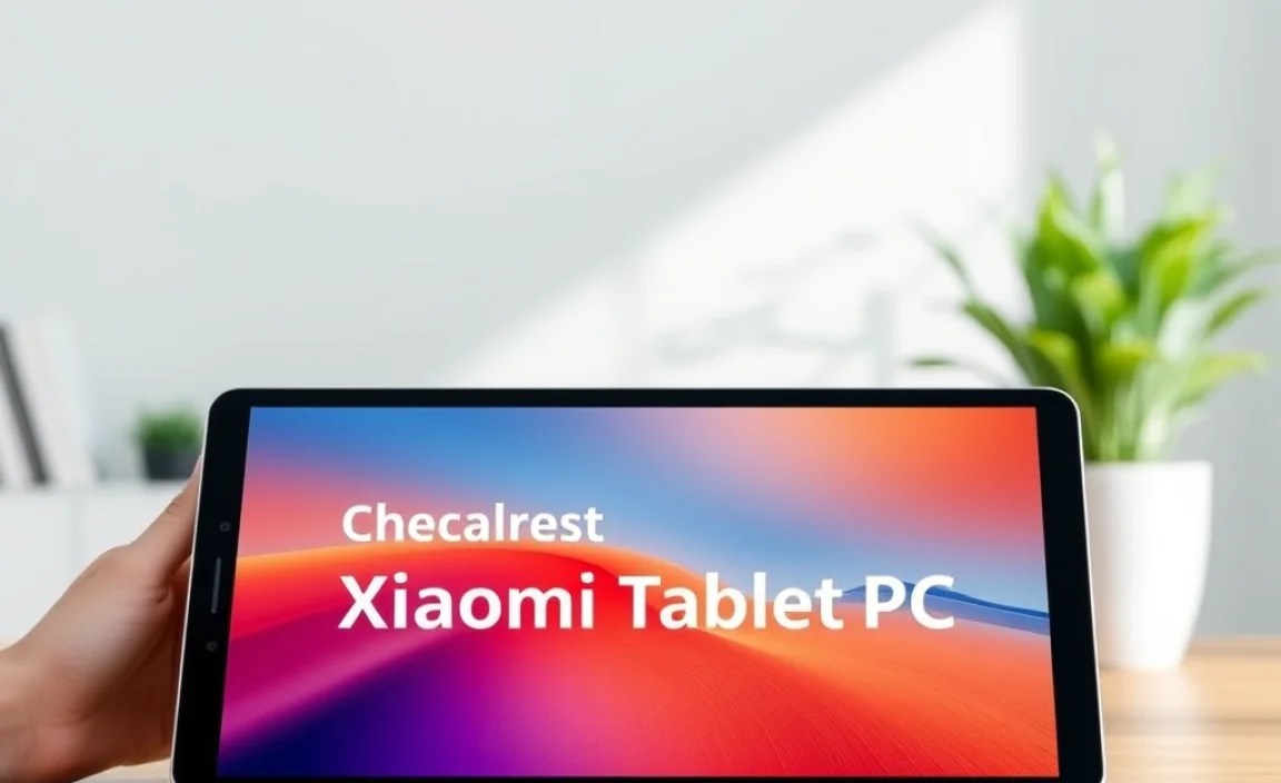 Xiaomi Tablet PC Features