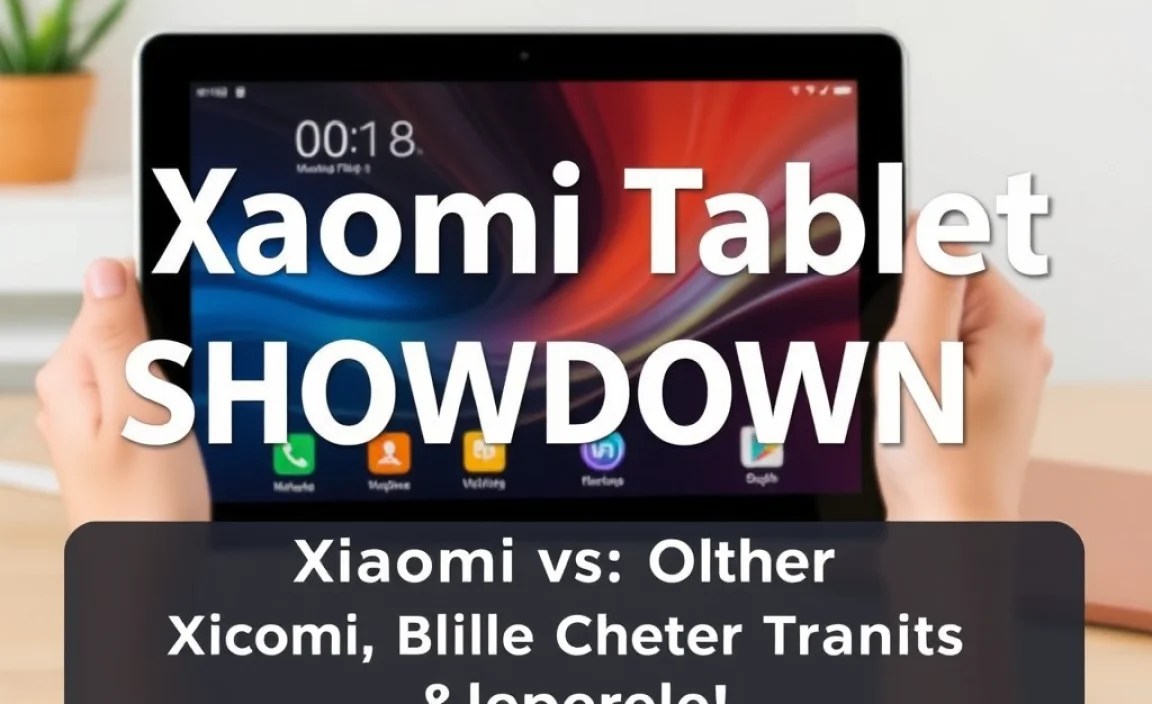 Xiaomi vs Other Tablet Brands