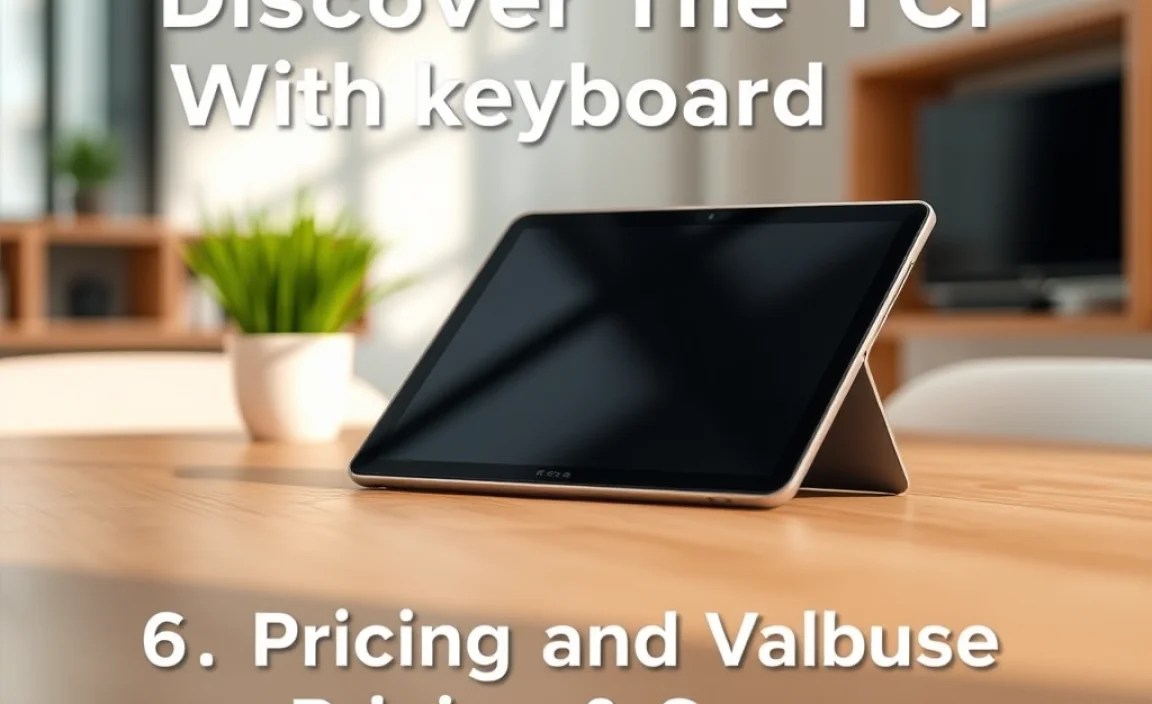 6. Pricing and Value Proposition