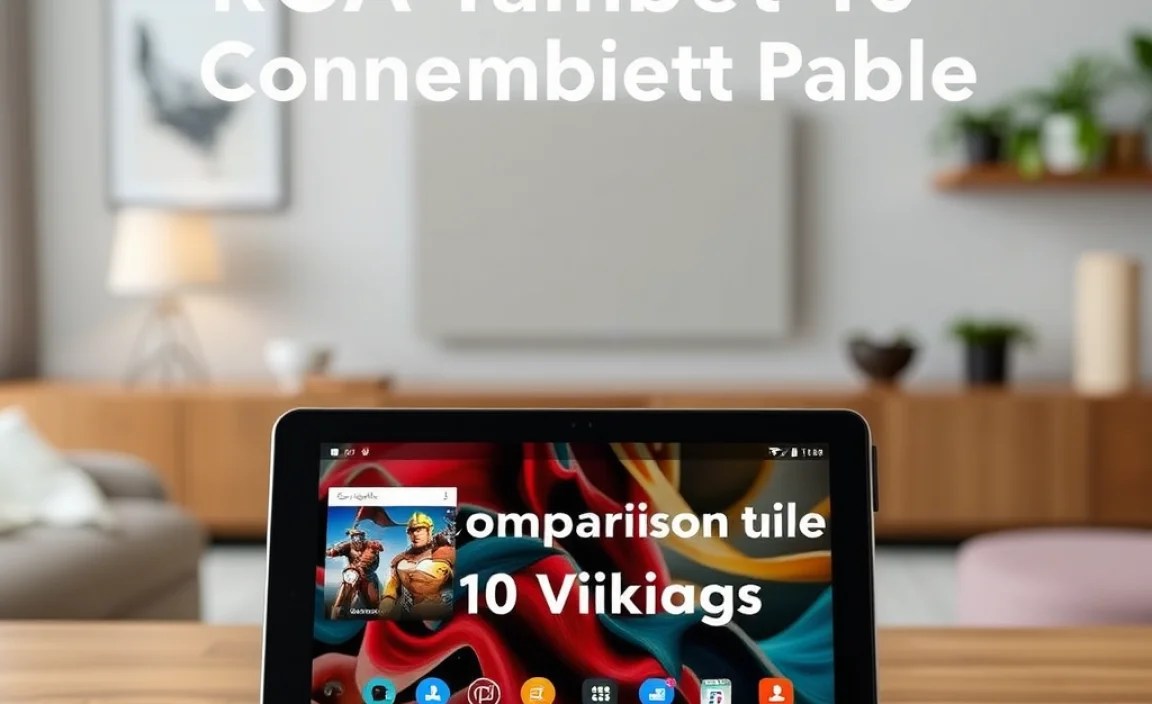 A Quick Comparison Table: RCA Tablet 10 Viking Pro