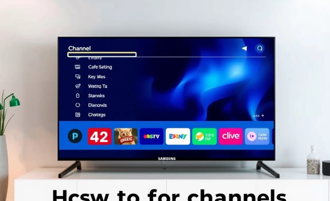 Accessing the Channel Scanning Menu