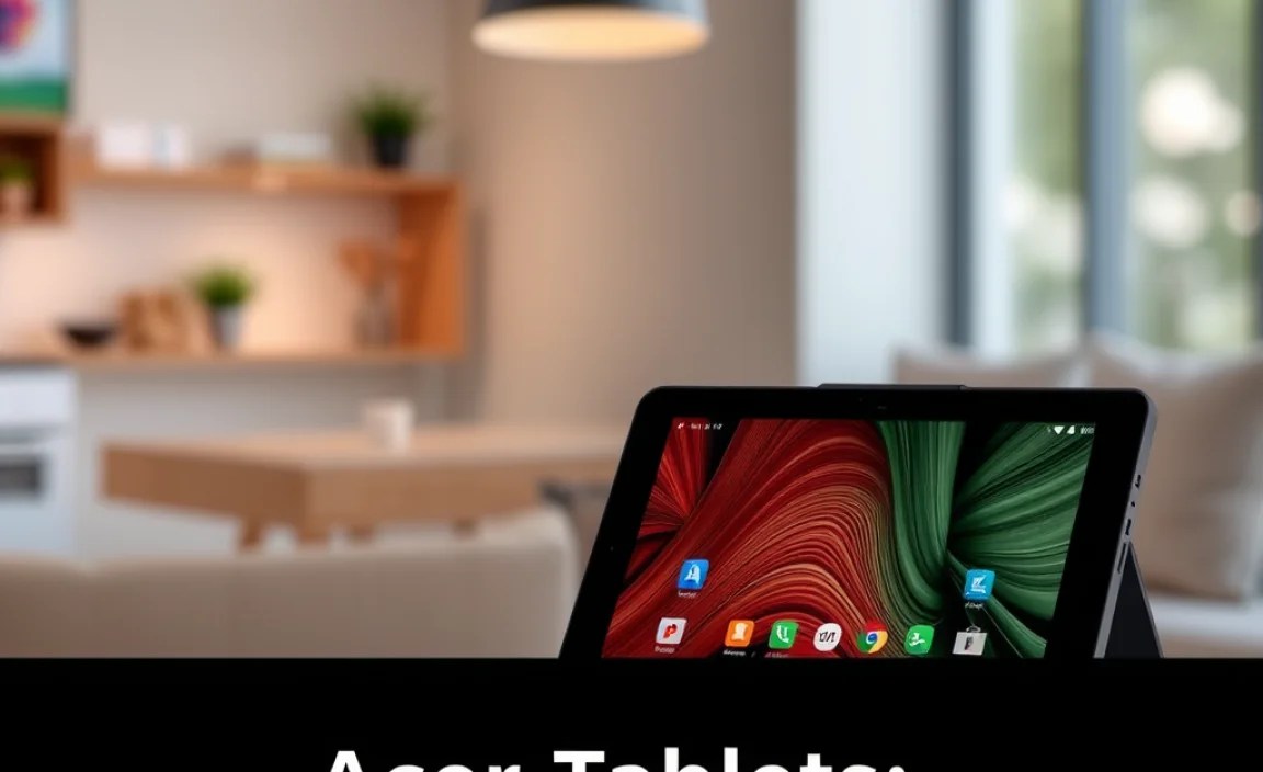 Acer Tablets: Affordable Options