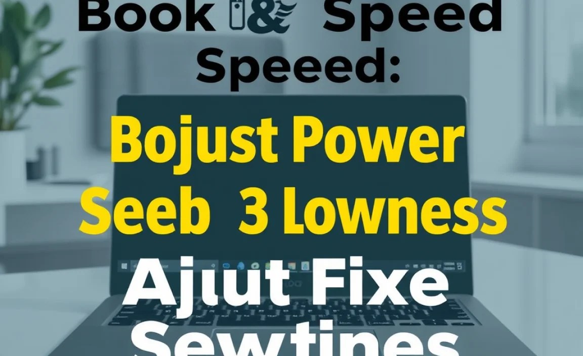 Adjust Power Settings