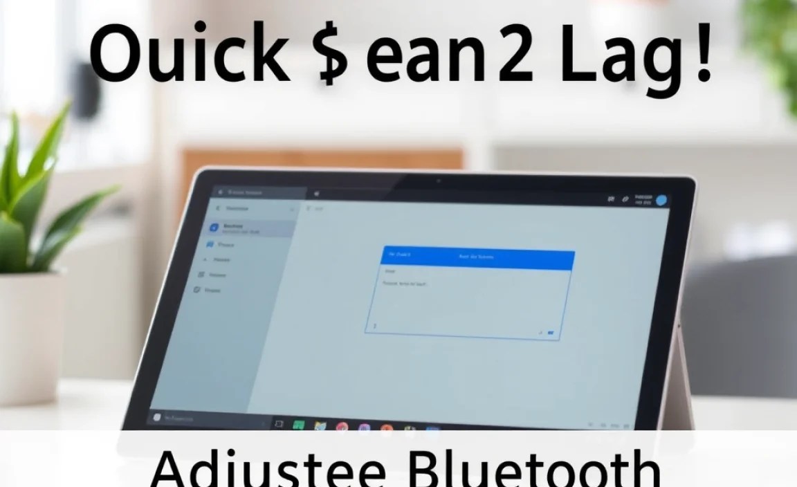 Adjusting Bluetooth Settings
