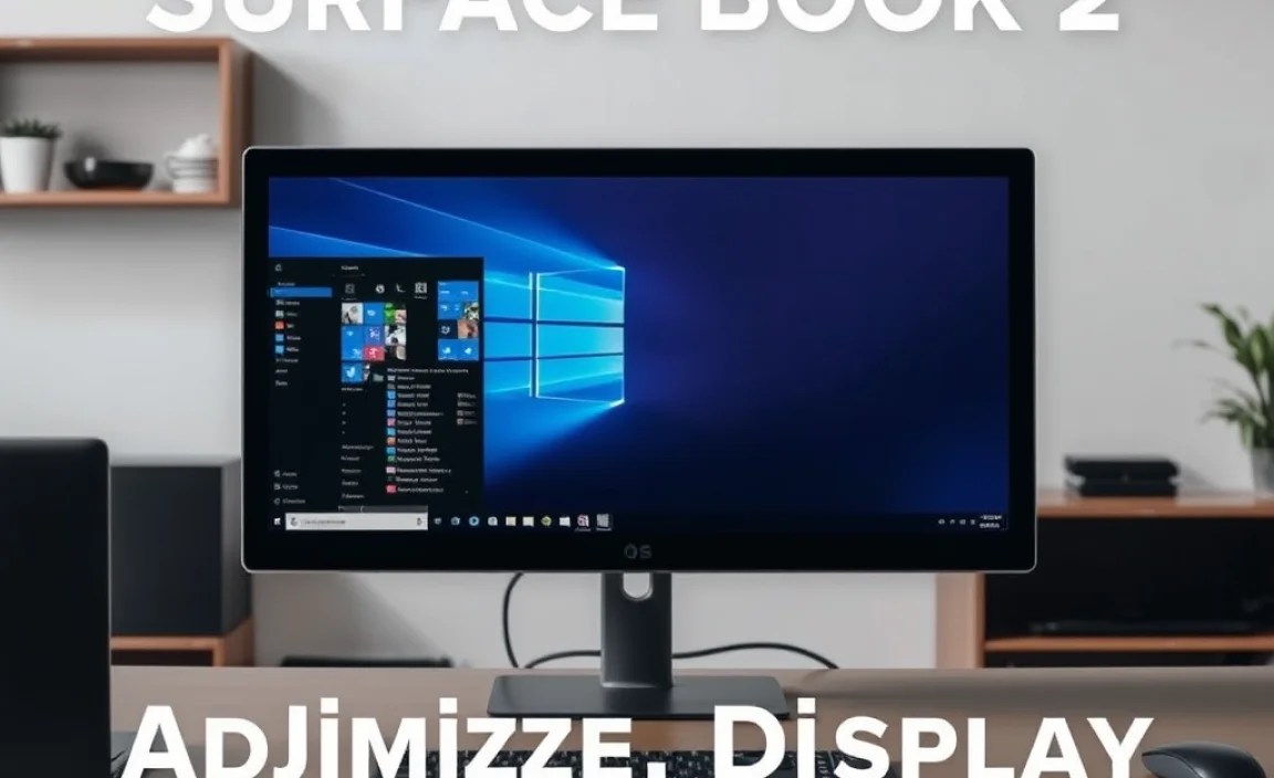 Adjusting Display Settings