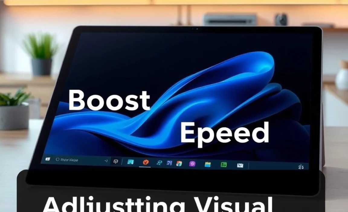 Adjusting Visual Effects