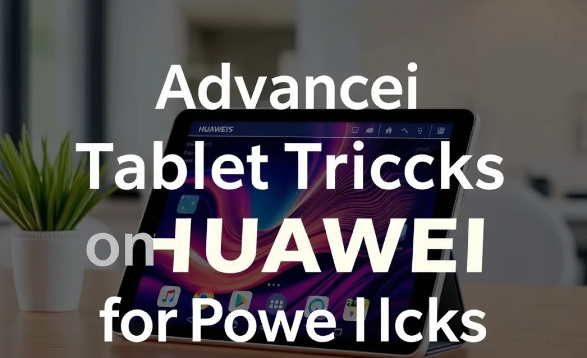 Advanced Huawei Tablet Tricks for Power Users