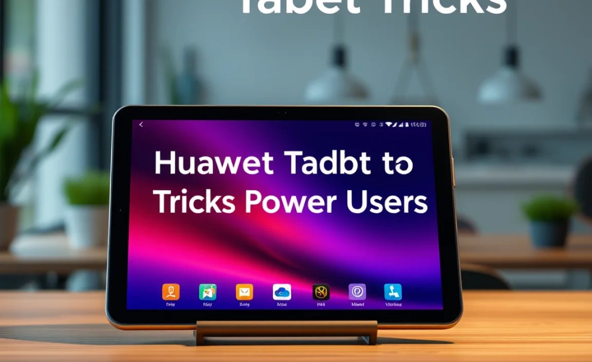 Advanced Huawei Tablet Tricks for Power Users