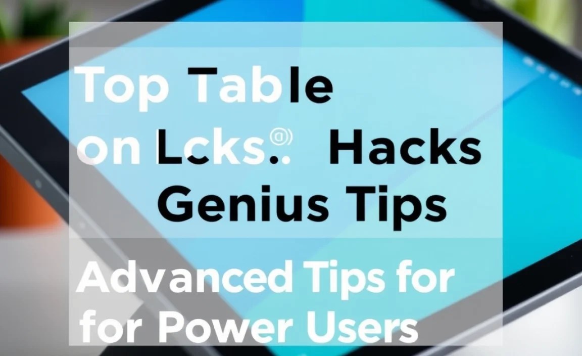 Advanced Tips for Power Users