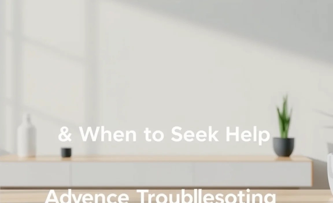 Advanced Troubleshooting &amp; When to Seek Help