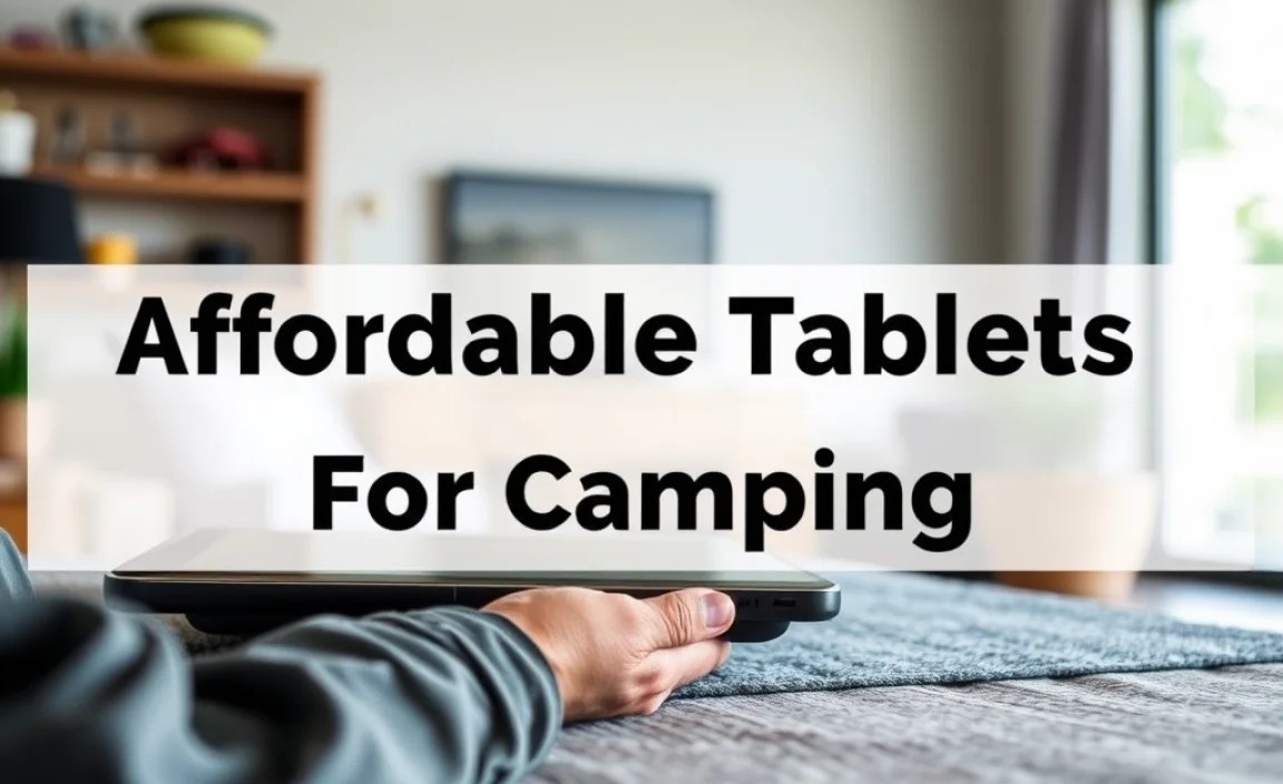 Affordable Tablets For Camping: Essential Guide