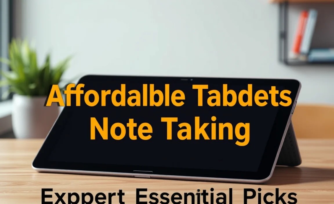 Affordable Tablets For Note Taking: Expert Essential Picks